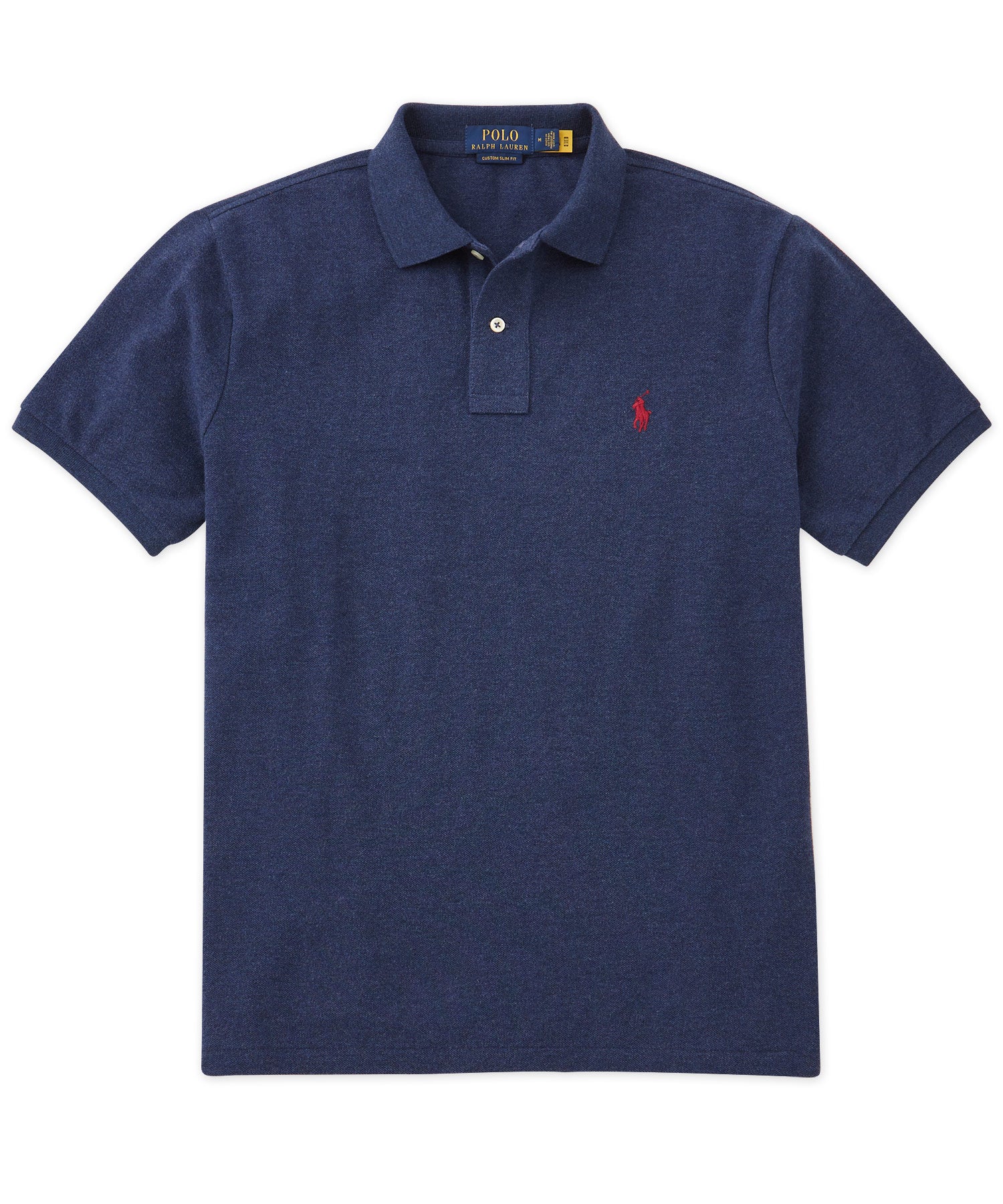 POLO RALPH LAUREN - smile-pepec Custom Slim Polo Bear Piqué Polo Shirt