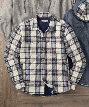 Westport Lifestyle Firepit Plaid Flannel Shirt Jacket