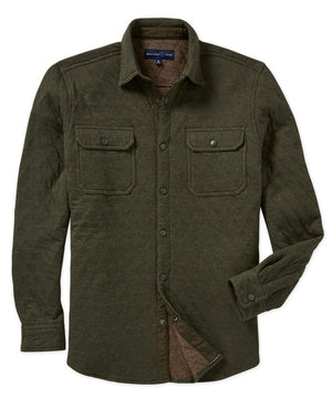 Westport Lifestyle Quilted Knit Shirt Jacket