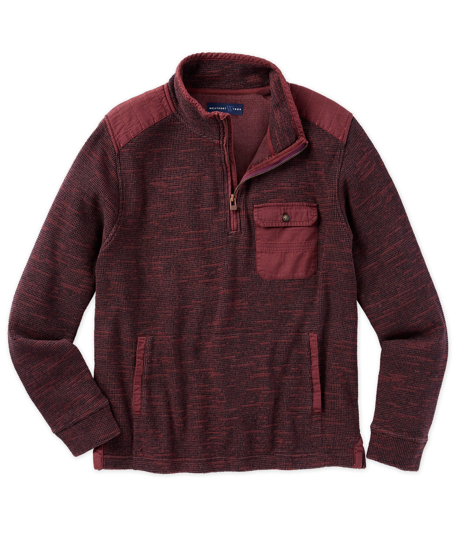 Westport 1989 Military Quarter-Zip Sweater