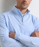 Peter Millar Sugar Stripe Perth Quarter-Zip Pullover