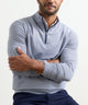 Peter Millar Sugar Stripe Perth Quarter-Zip Pullover