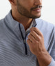 Peter Millar Sugar Stripe Perth Quarter-Zip Pullover