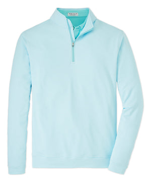 Peter Millar Sugar Stripe Perth Quarter-Zip Pullover