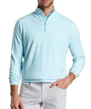 Peter Millar Sugar Stripe Perth Quarter-Zip Pullover