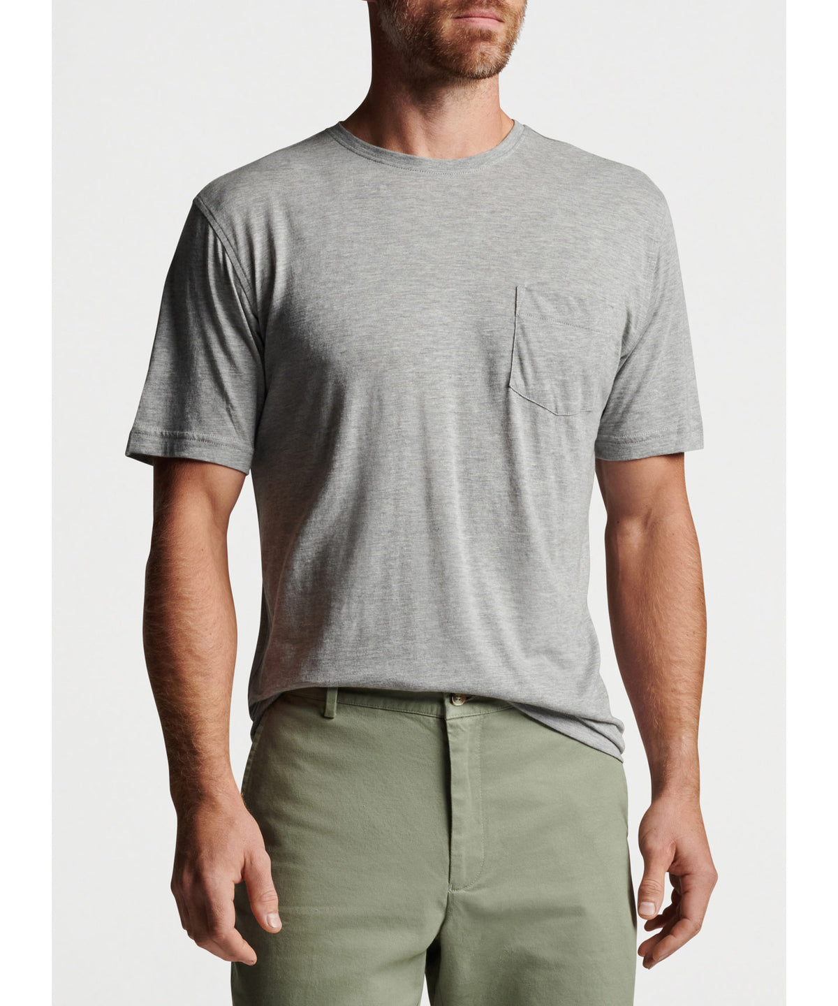 Peter Millar T-shirt à poche en bord de mer, Men's Big & Tall
