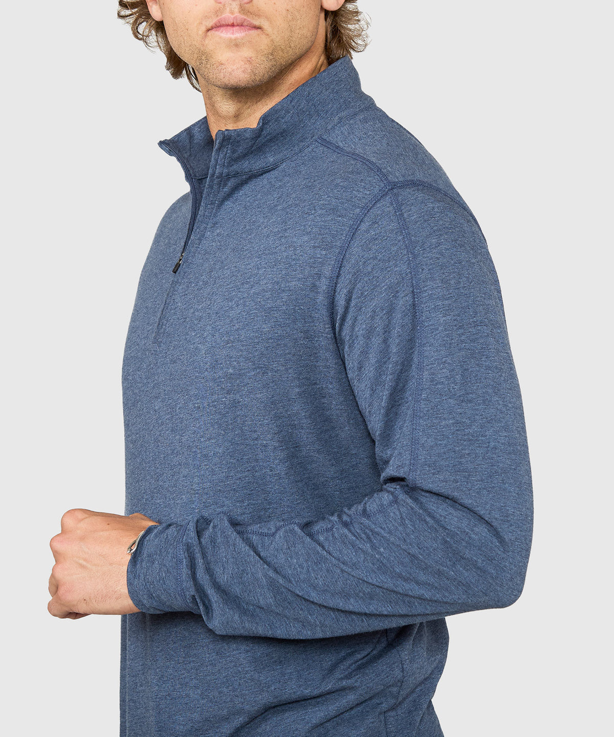 Westport Sport Bamboo Blend Performance Quarter-Zip Pullover, Men's Big & Tall