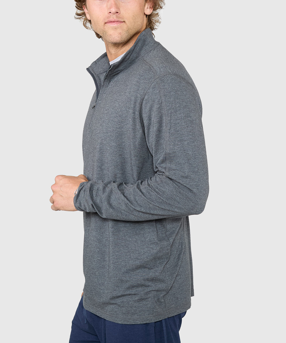 Westport Sport Bamboo Blend Performance Quarter-Zip Pullover, Men's Big & Tall