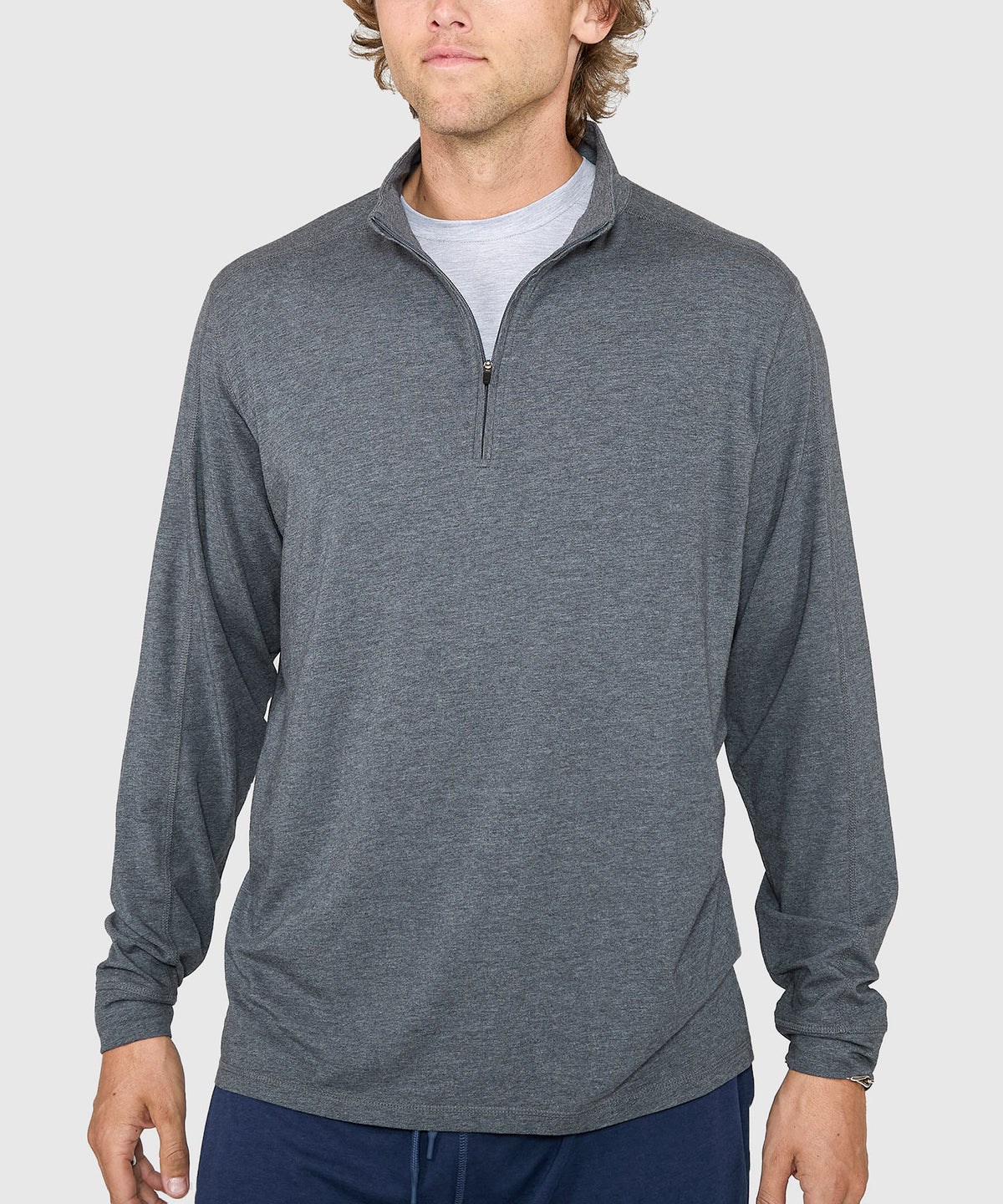 Westport Sport Bamboo Blend Performance Quarter-Zip Pullover, Men's Big & Tall