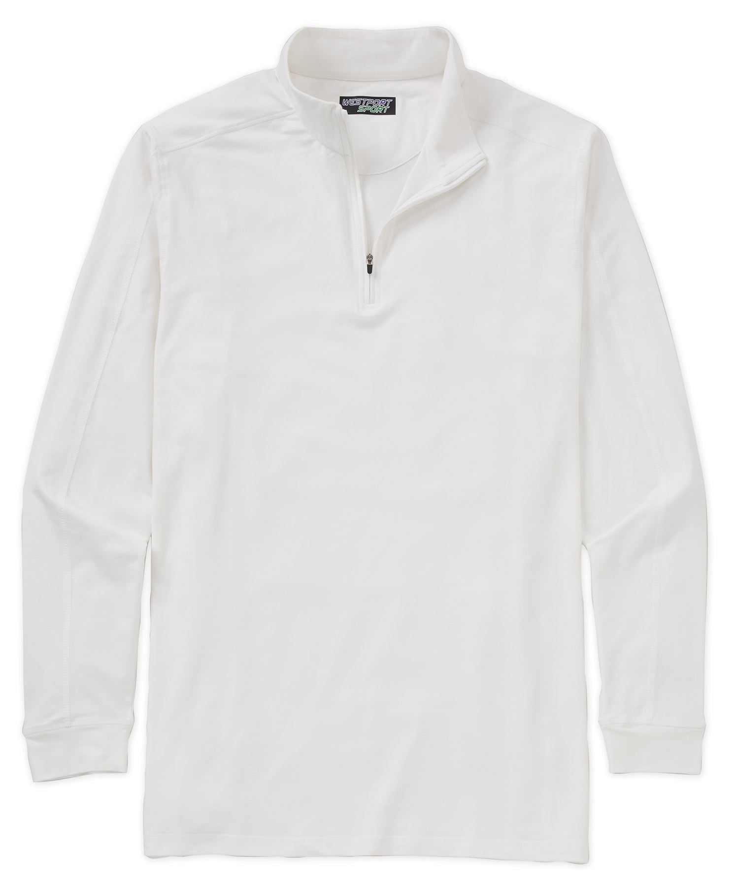 Westport Sport Bamboo Blend Performance Quarter-Zip Pullover