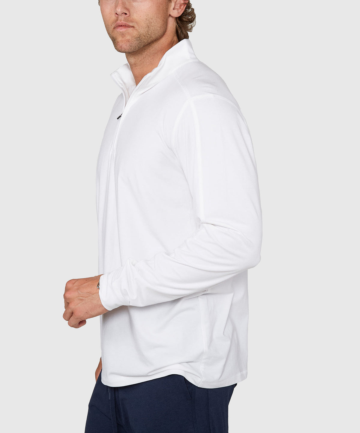 Westport Sport Bamboo Blend Performance Quarter-Zip Pullover, Men's Big & Tall