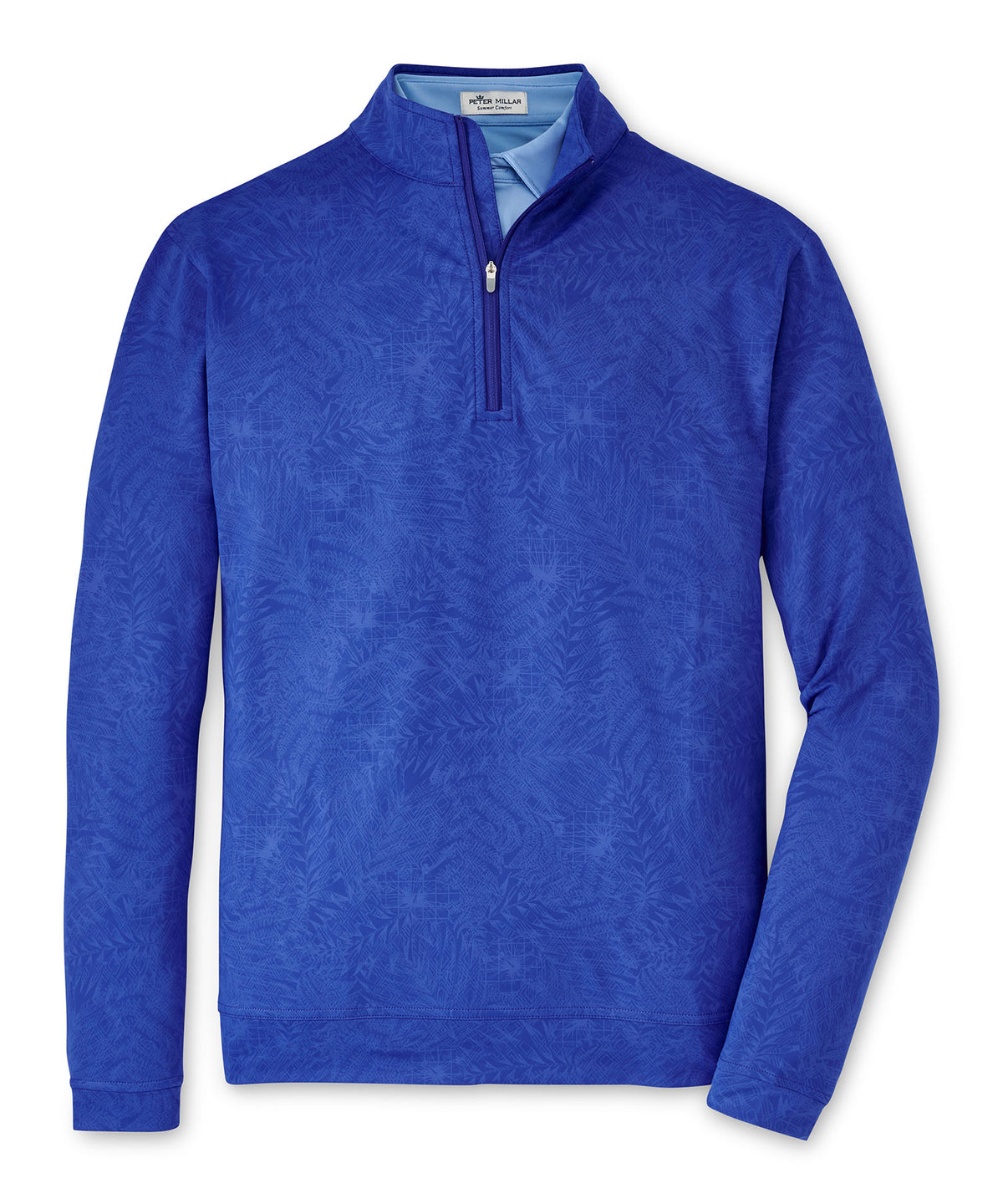 Peter Millar Botanical Quarter-Zip Pullover