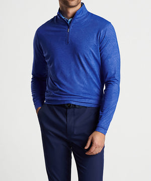 Peter Millar Botanical Quarter-Zip Pullover