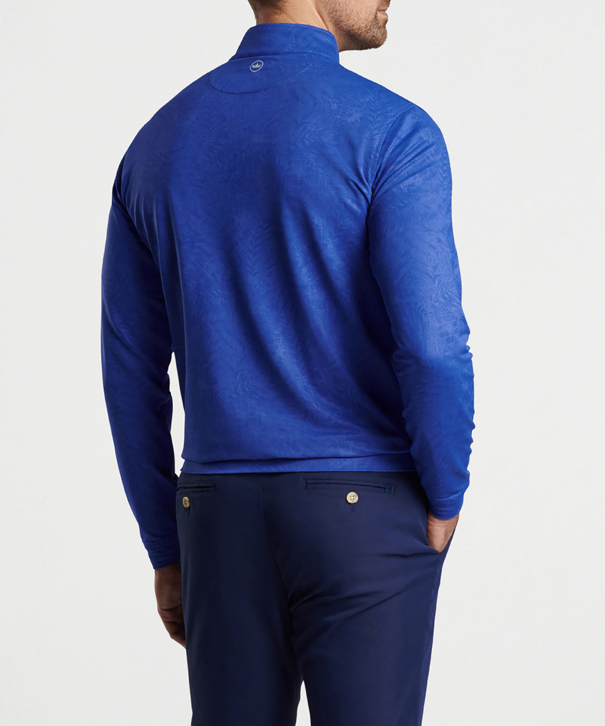 Peter Millar Botanical Quarter-Zip Pullover