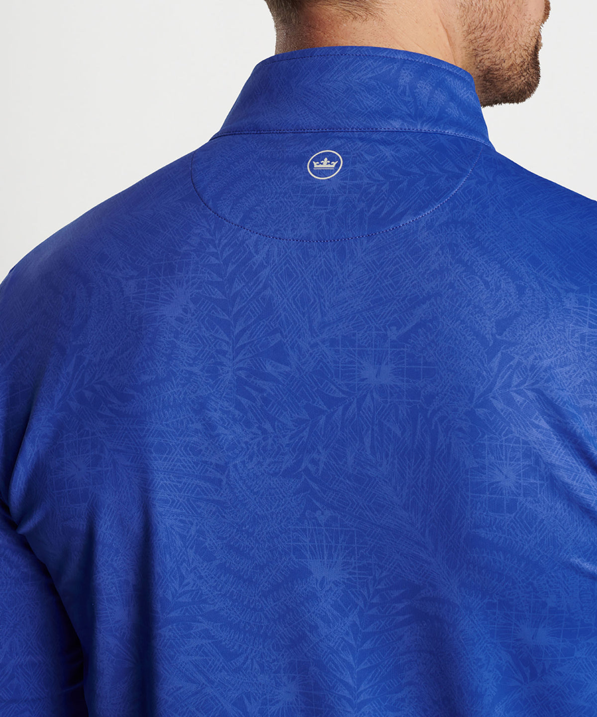Peter Millar Botanical Quarter-Zip Pullover