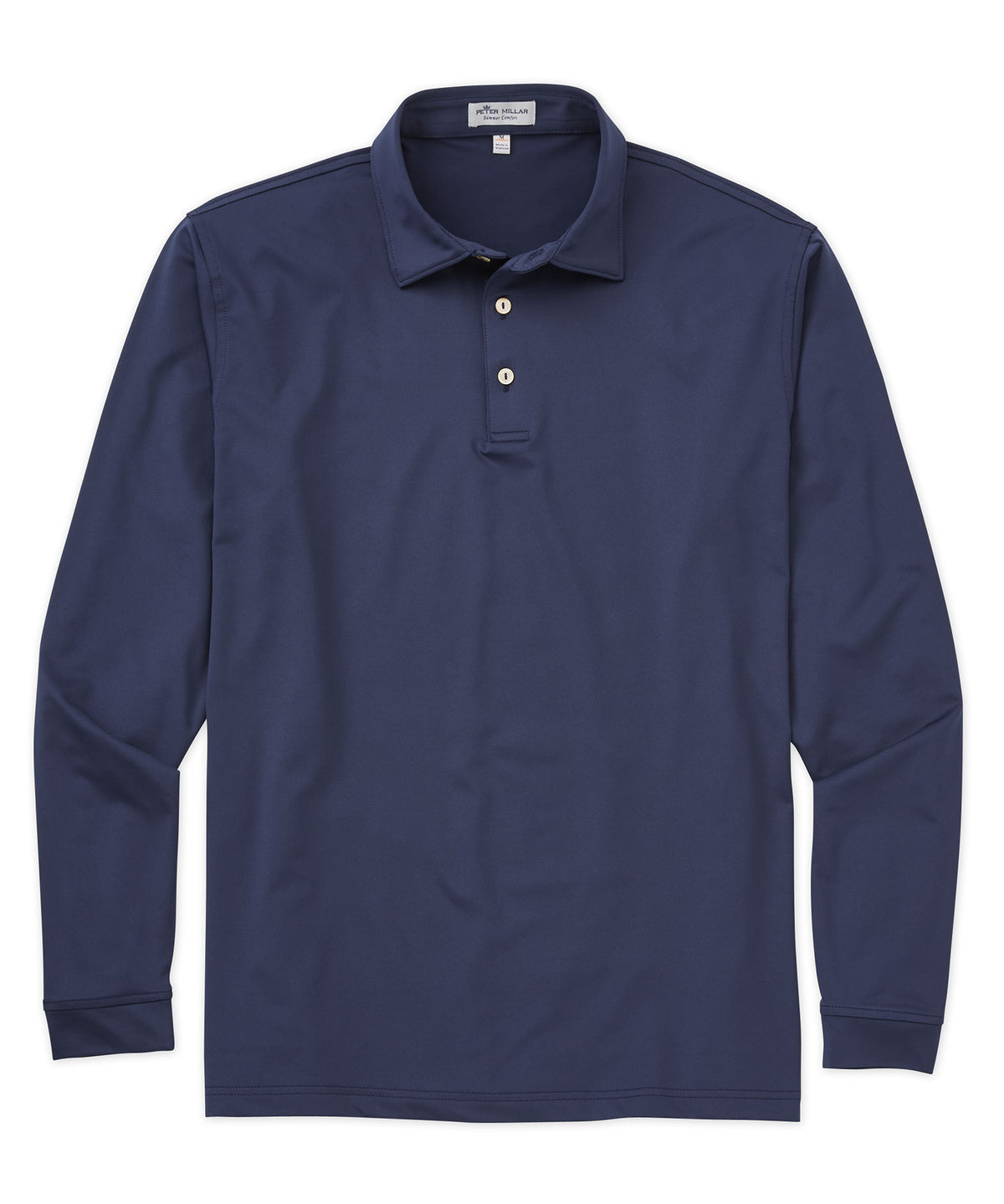Peter Millar Long Sleeve Performance Polo Shirt