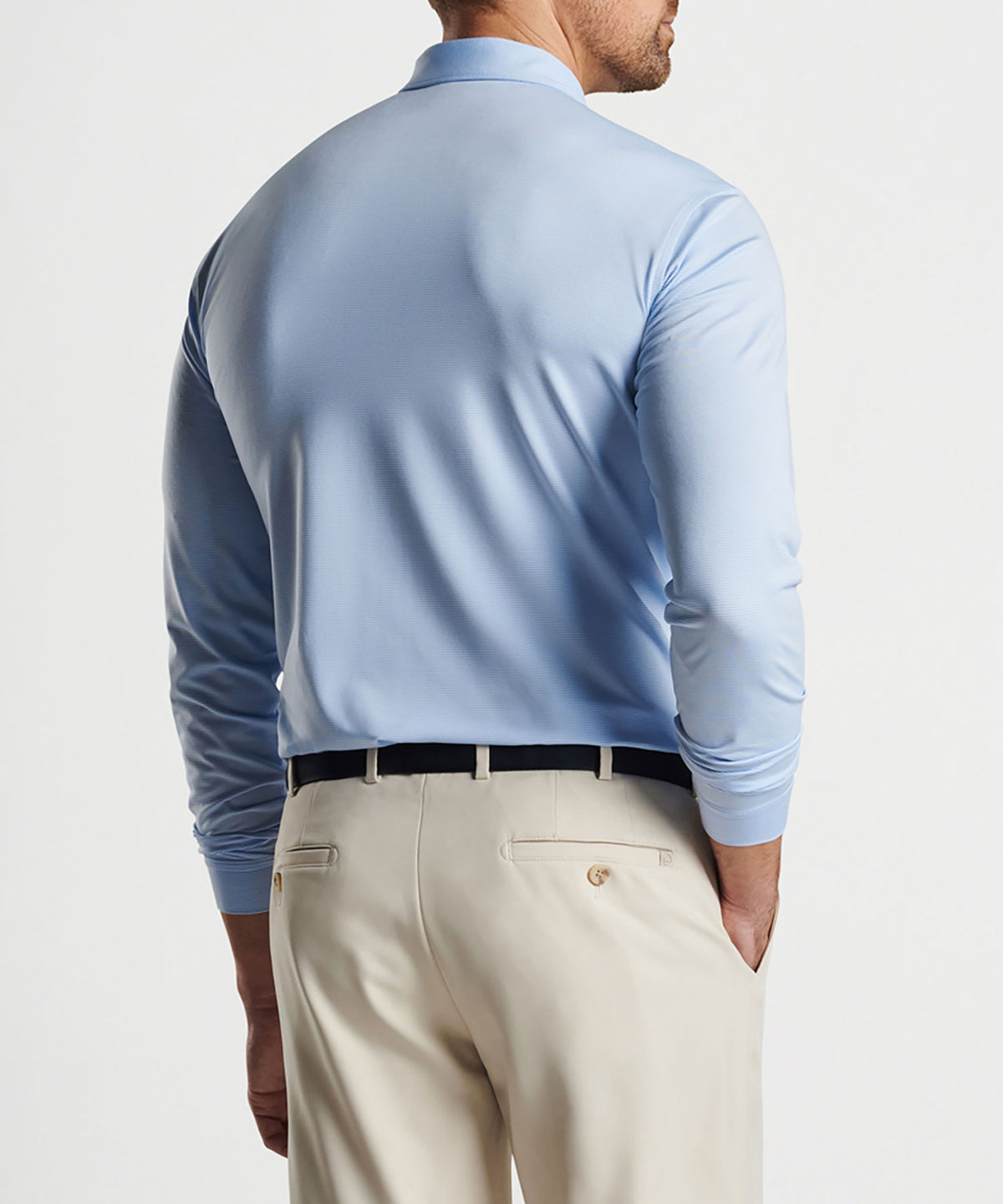 Peter Millar Long Sleeve Jubilee Performance Polo Shirt