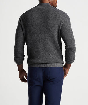 Peter Millar Kitts Twisted Quarter-Zip Sweater