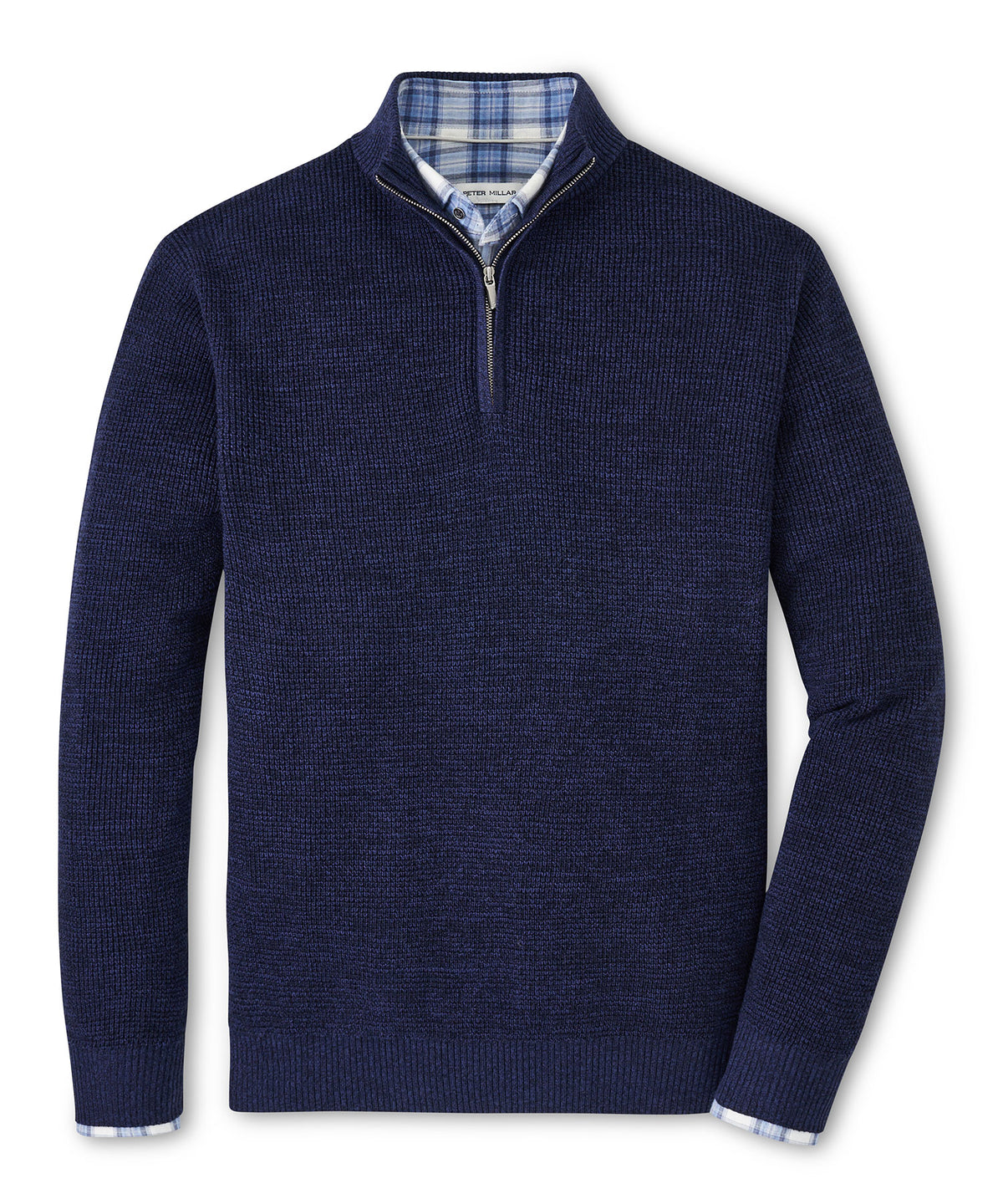 Peter Millar Kitts Twisted Quarter-Zip Sweater