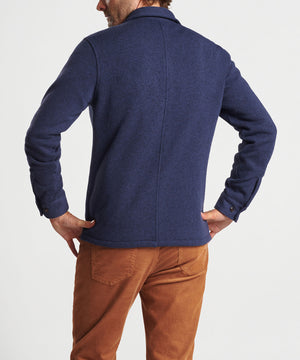 Peter Millar Sweater Fleece Shirt Jacket