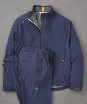 Peter Millar Shield Rain Shell Half-Zip Pullover