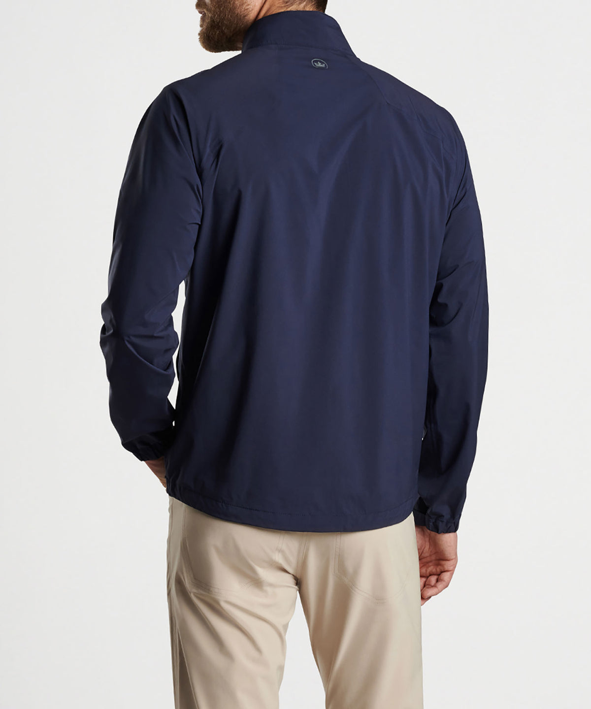 Peter Millar Shield Rain Shell Half-Zip Pullover, Men's Big & Tall