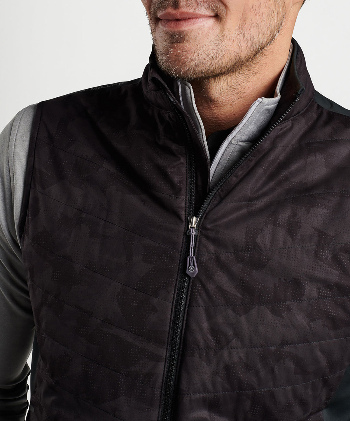 Peter Millar Camo Print Fuse Hybrid Vest