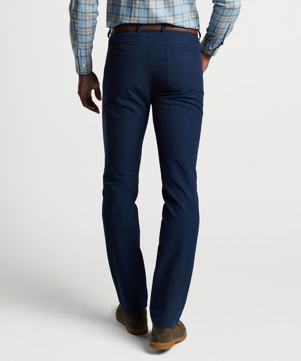 Peter Millar Mountainside Flannel 5 Pocket Pant, Big & Tall
