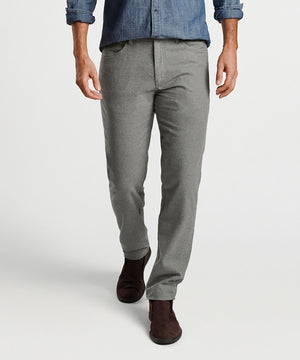 Peter Millar Mountainside Flannel 5 Pocket Pant