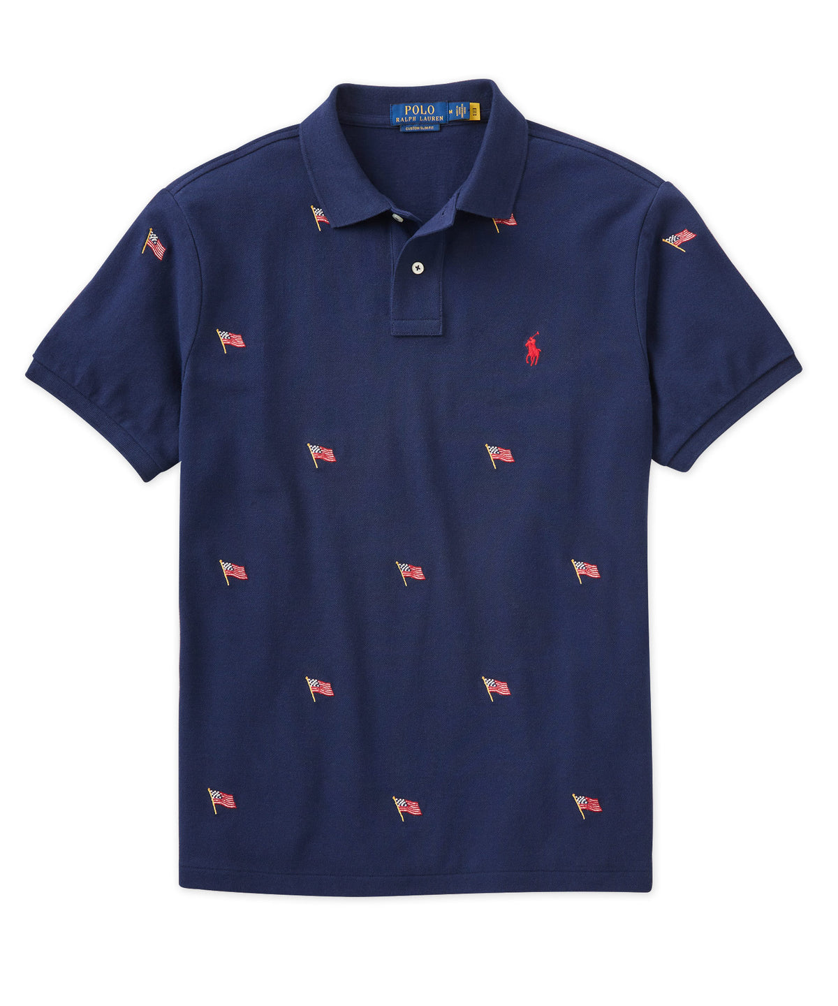 Polo Ralph Lauren Short Sleeve Embroidered Polo, Men's Big & Tall