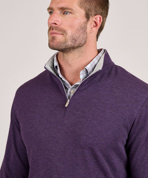Peter Millar Crown Comfort Quarter-Zip Pullover