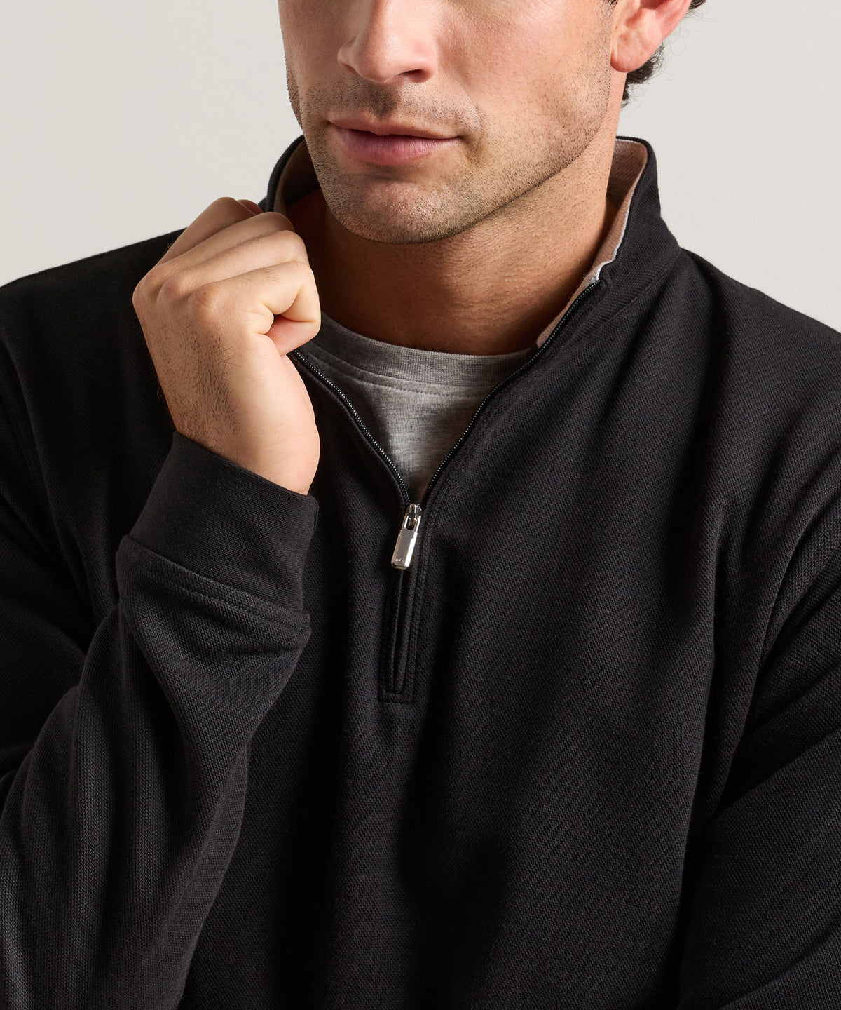 Peter Millar Crown Comfort Quarter-Zip Pullover, Men's Big & Tall
