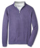 Peter Millar Crown Comfort Quarter-Zip Pullover - Deep Violet