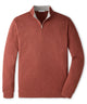 Peter Millar Crown Comfort Quarter-Zip Pullover - Burnt Orange
