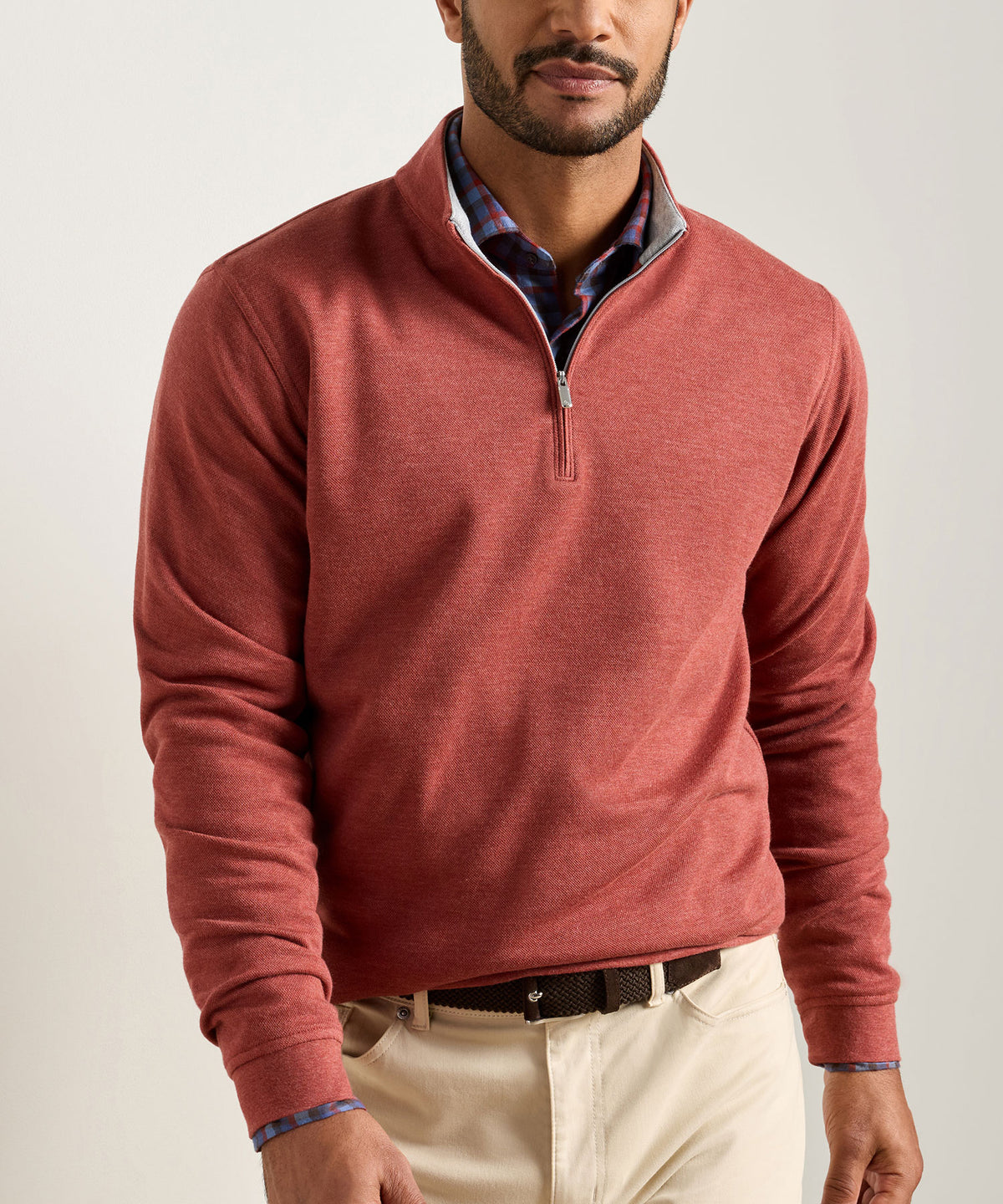 Peter Millar Crown Comfort Quarter-Zip Pullover, Men's Big & Tall