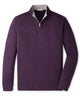 Peter Millar Crown Comfort Quarter-Zip Pullover - Grapeseed