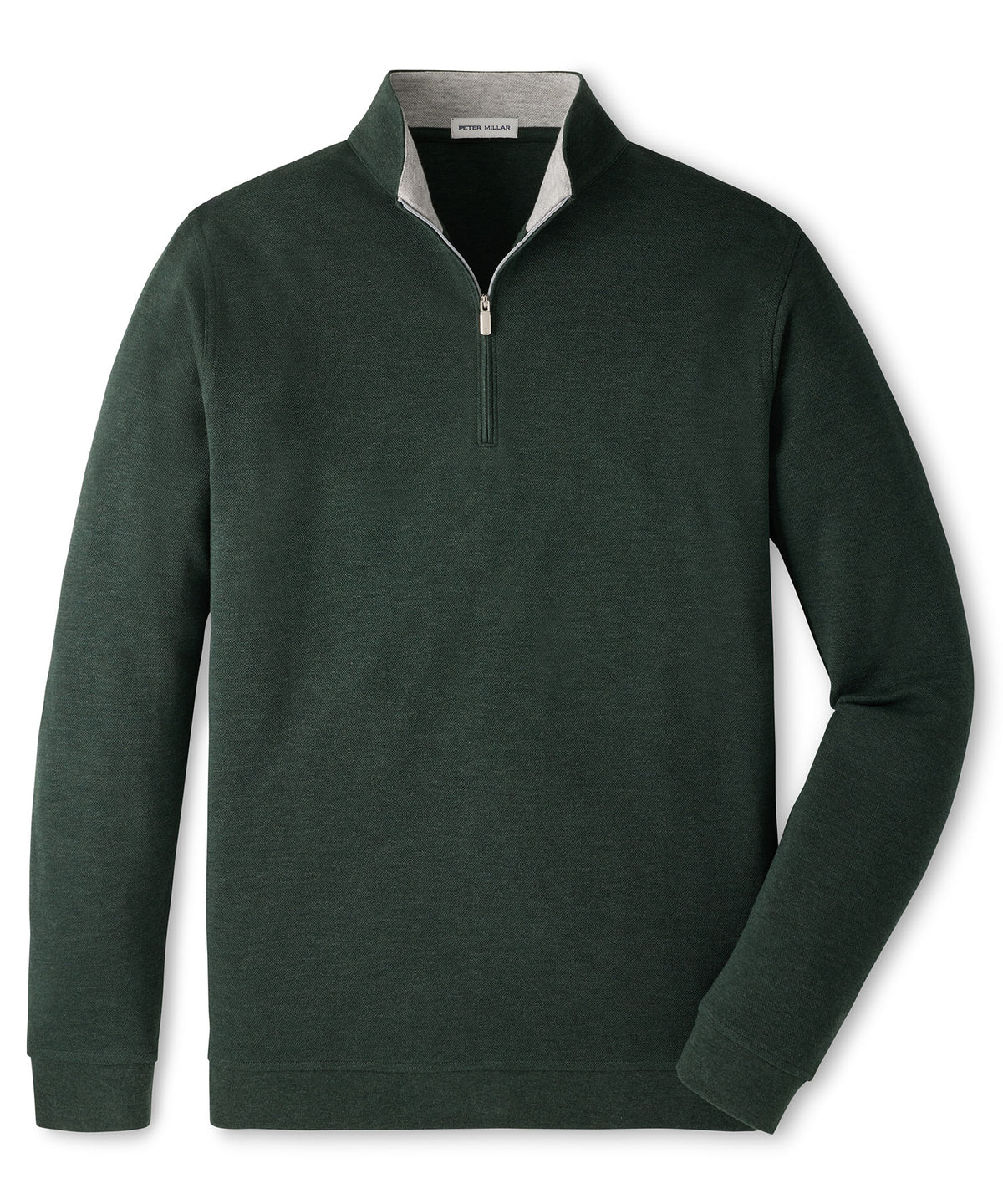 Peter Millar Crown Comfort Quarter-Zip Pullover - Pine Brook, Men's Big & Tall