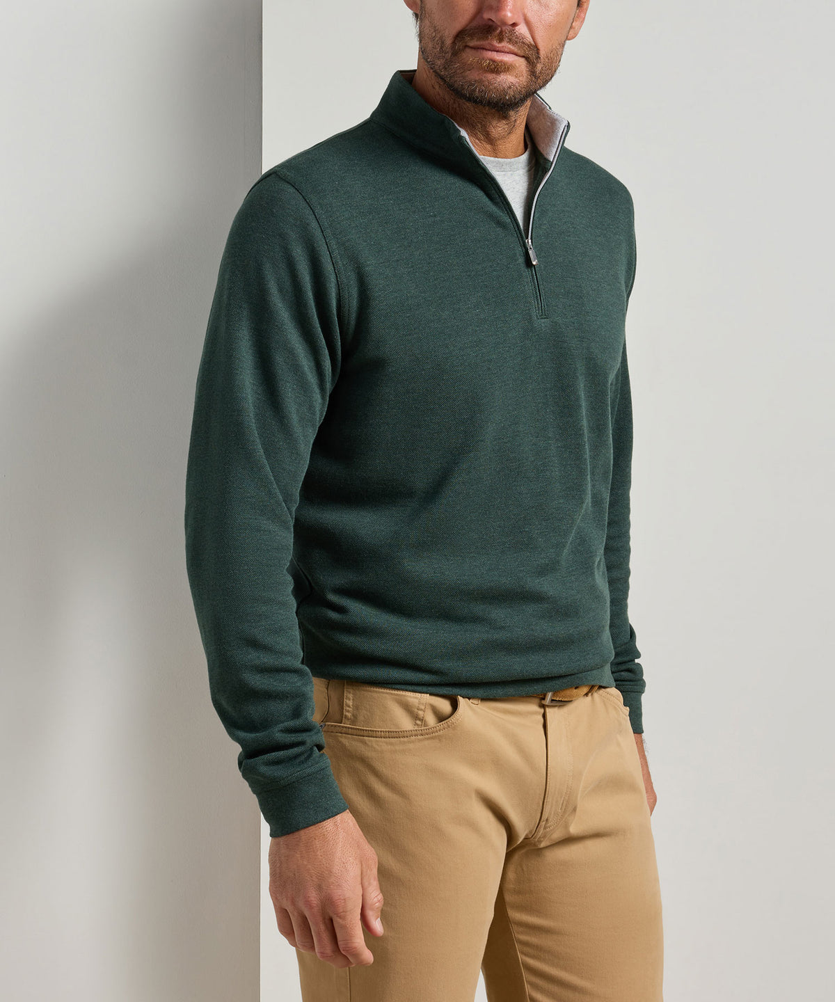 Peter Millar Crown Comfort Quarter-Zip Pullover, Men's Big & Tall
