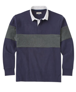 Westport Lifestyle Long Sleeve Performance Stripe Rugby Shirt