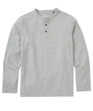 Westport Lifestyle Long-Sleeve Cotton Pique Henley