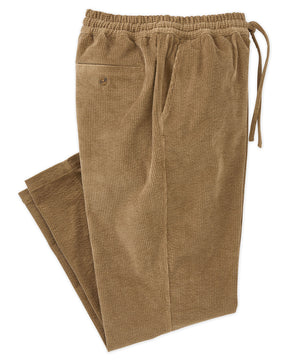 Pantaloni in velluto a coste elasticizzati in vita elastica Westport Lifestyle