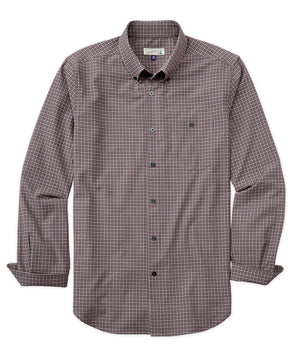 Westport Lifestyle Long Sleeve Performance Check Sport Shirt