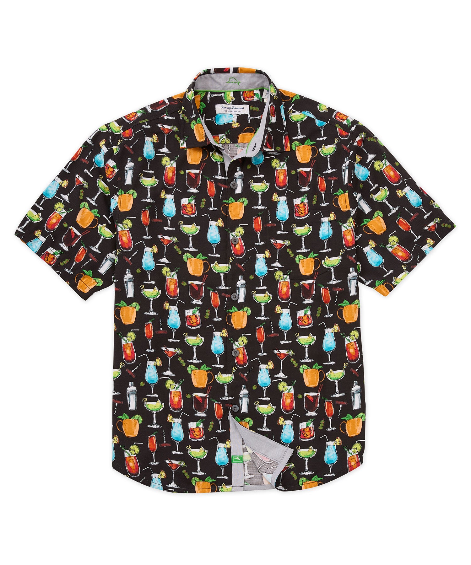 Tommy Bahama Short Sleeve Veracruz Cay All Nighter Sport Shirt