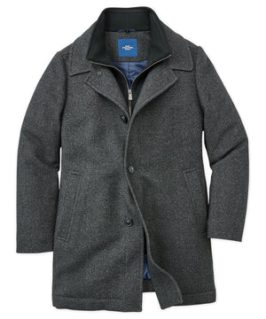 Hart Schaffner Marx Wool Blend Bibbed Coat