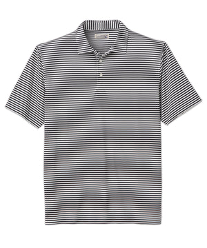 Westport Lifestyle Short Sleeve Performance Stripe Polo Shirt