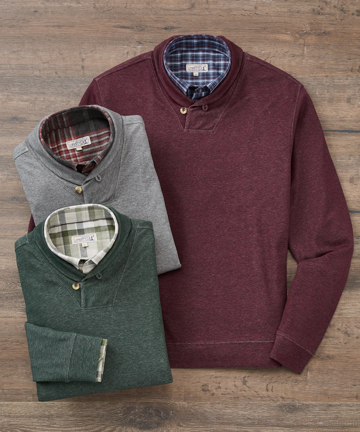 Maglione con collo a scialle Westport Lifestyle, Men's Big & Tall