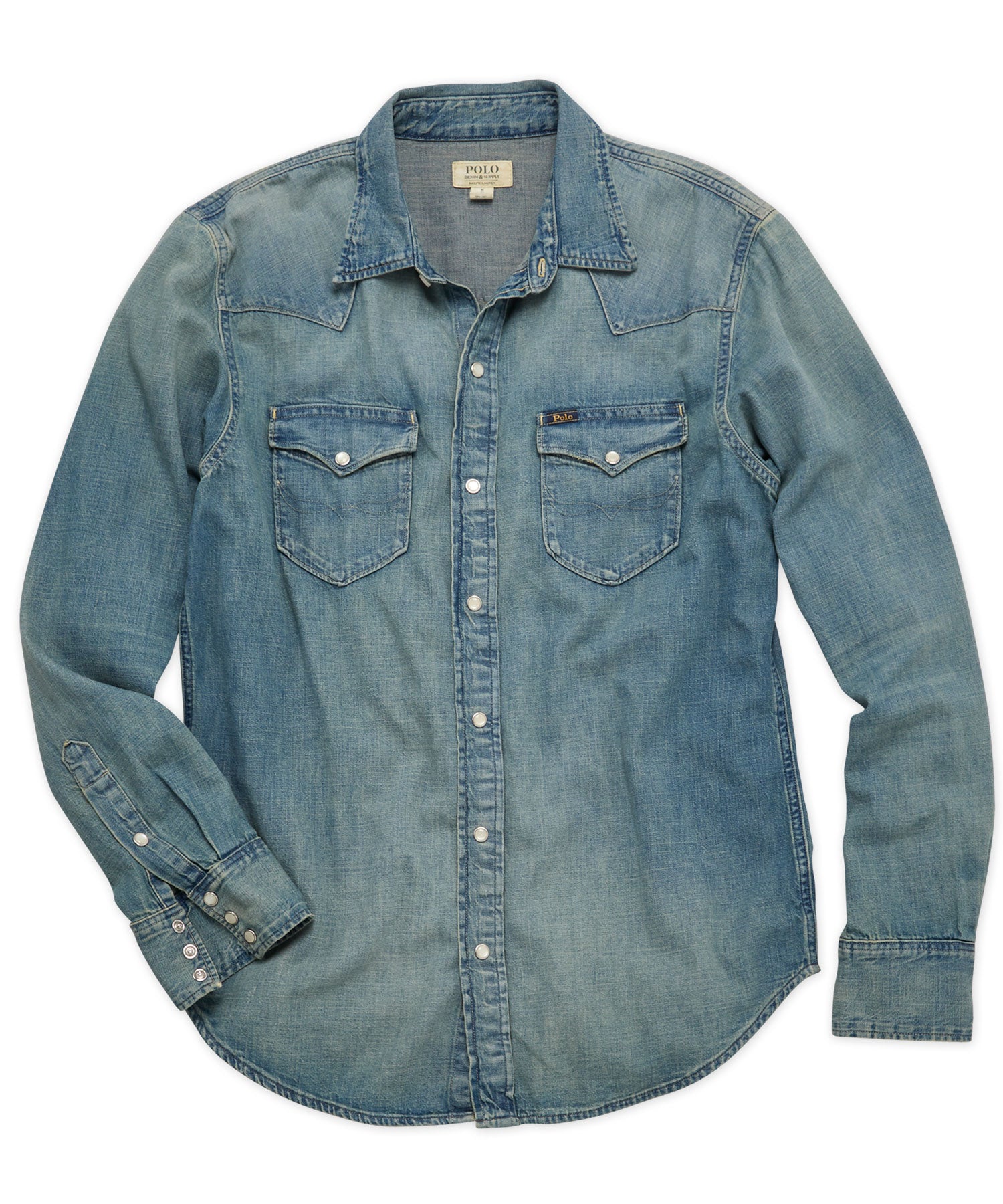 Ralph lauren big and tall denim shirt Clearance