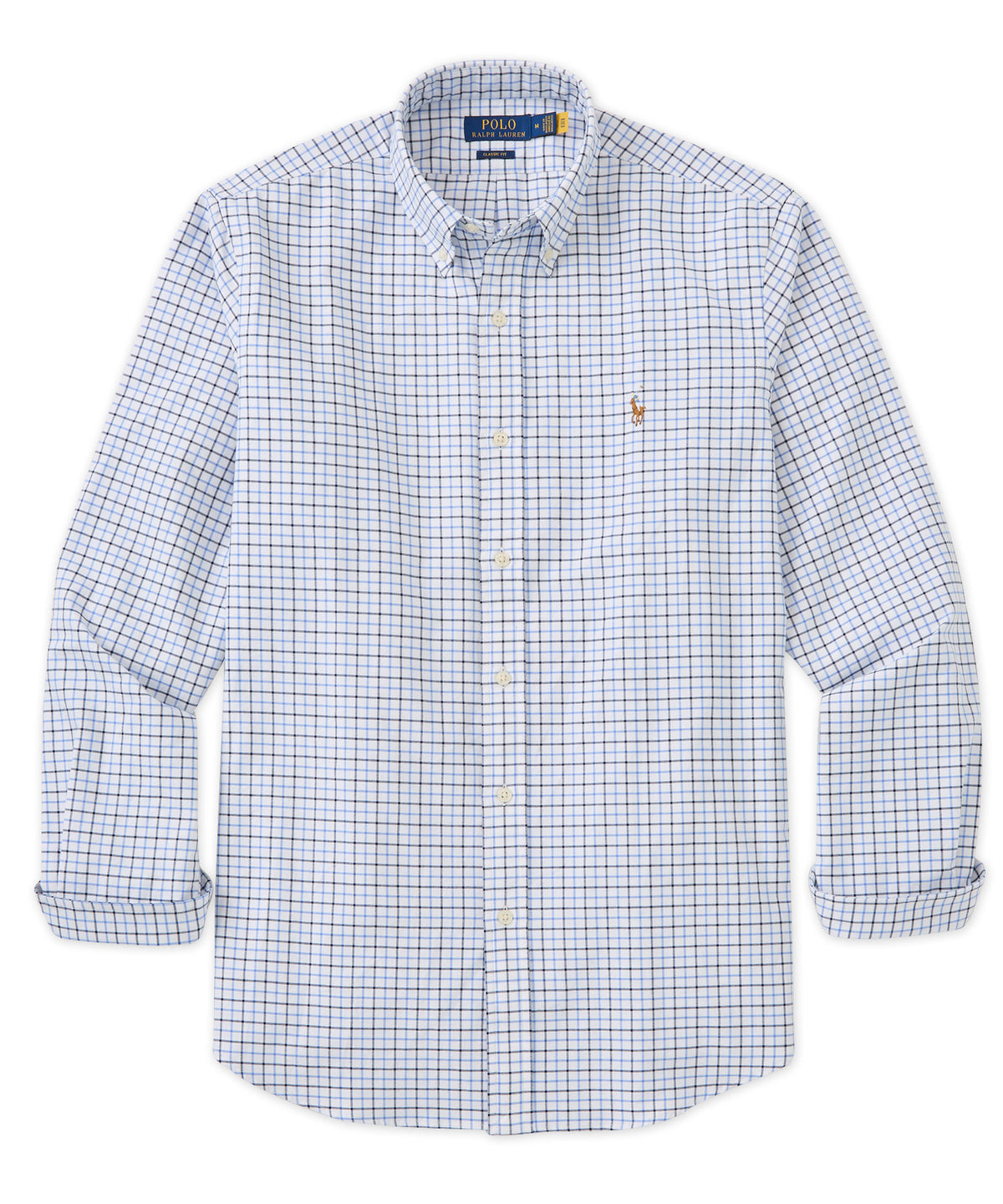 Polo Ralph Lauren Camicia sportiva Oxford a maniche lunghe, Men's Big & Tall