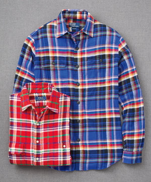 Polo Ralph Lauren Long Sleeve Flannel Sport Shirt