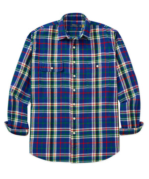 Polo Ralph Lauren Long Sleeve Flannel Sport Shirt Westport Big Tall